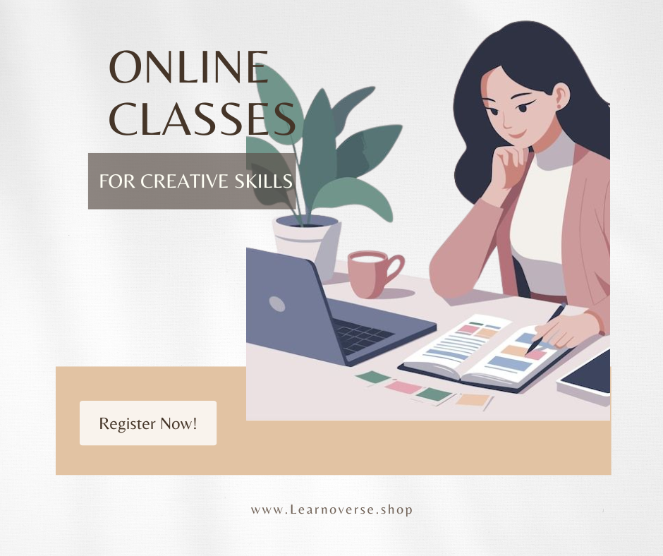 onlineclasses for creative skills